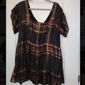 Free people sparkly mini dress